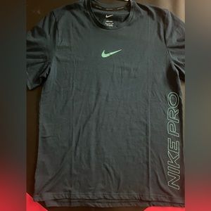 Dark Blue Nike Pro shirt